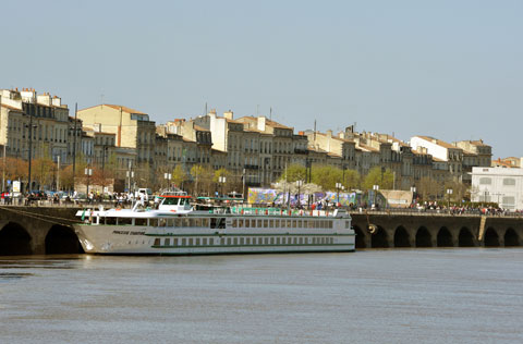 Crociere a Bordeaux. Nave Princesse d' Aquitaine.